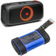 Batterie für JBL PartyBox On-The-Go, 3000mAh, Li-Ion, 7.4V, SUN-INTE-265, HQ