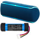 Batterie für Sony SRS-XB21, 3000mAh, Li-Ion, 3.78V, ST-05, HQ