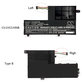 Akku batterie für Lenovo Yoga 510 14, Yoga 510 15, 4600mAh, Li-Pol, 7.6V, L15L2PB1, HQ