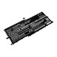Batterie für Lenovo ThinkPad X1 Yoga 2018, 3500mAh, Li-Pol, 15.36V, L17C4P71, HQ