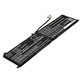Akku batterie für MSI GS65 Stealth Thin, PS63, P65 Creator 8RF, 5200mAh, Li-Pol, 15.2V, BTY-M6L, HQ