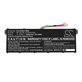 Akku batterie für Acer ConceptD 3, Spin 5, Swift 3, 5, X, Travelmate Spin P4, 3800mAh, Li-Pol, 15.4V, AP18C7M, HQ