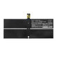 Batterie für Microsoft Surface 1769, Microsoft Surface 1782, 5900mAh, Li-Pol, 7.57V, DYNK01, HQ