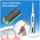 Batterie für Waterpik 900 Sonic Toothbrush, Sensonic Plus Sr-3000, 700mAh, Ni-MH, 2.4V, BK-4MCCE, HQ