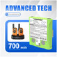 Batterie für Detewe Outdoor Pmr a Simvalley, 700mAh, Ni-MH, 4.8V, MT700D03XXC, HQ