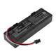 Batterie für ETA Navaggio 2228, Cecotec Conga 3290, 3490, 3890, 3200mAh, Li-Ion, 14.4V, 49CE1533, HQ