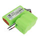 Akku batterie für Zepter PWC 400 Turbohandy, 3000mAh, Ni-MH, 12V, E-1486, HQ