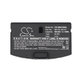 Batterie für Sennheiser, 60mAh, Ni-MH, 2.4V, BA150, HQ