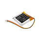 Batterie für Sennheiser GSP 350, 500, 670, 350mAh, Li-Pol, 3.7V, AHB552826TPC-2, HQ