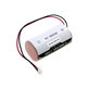 Batterie für DSC WT4911B, WT4911R Wireless Outdoor Siren, 14500mAh, Li-MnO2, 3.6V, ER34615M-T1, HQ