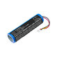 Batterie für Akai 5000 Solo, Ewi 5000, 3400mAh, Li-Ion, 3.7V, 1ABTUR18650ZY01, HQ
