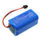 Akku batterie für Tesla Robostar IQ550, 2600mAh, Li-Ion, 14.4V, 106936, HQ