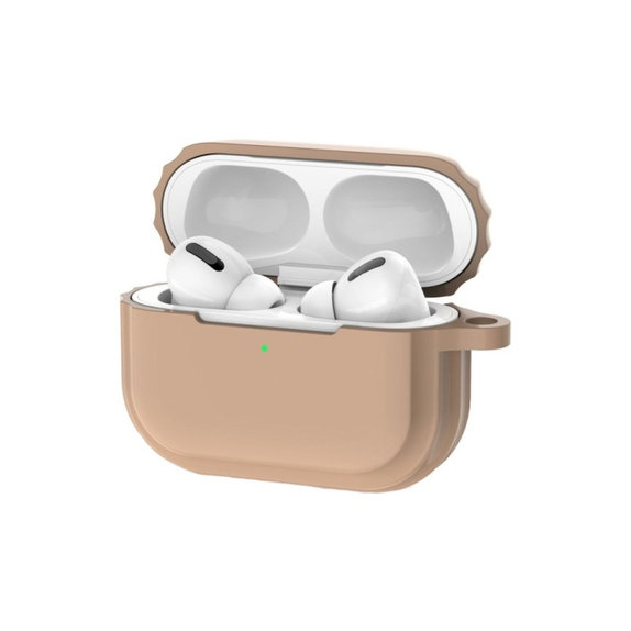 Silikonhülle für AirPods Pro 2, Sand Beige