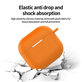 Silikonhülle für AirPods 4, Orange
