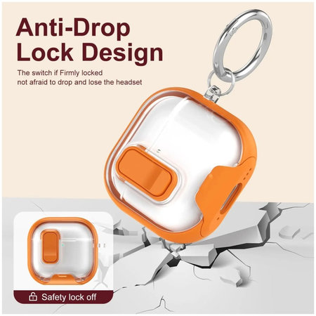 Silikonhülle mit Handy-Ständer und Karabiner für AirPods Pro 3, Schwarz