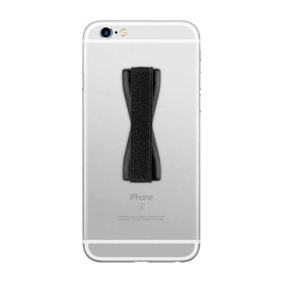 Elastischer Handy-Grip, Schwarz