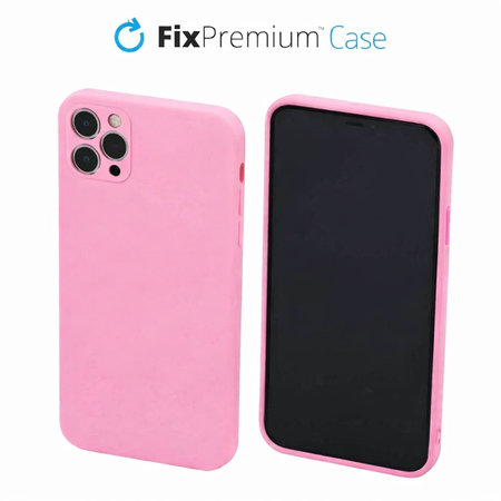 FixPremium - Hülle Rubber für iPhone 11 Pro Max, rosa