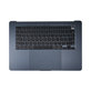 Oberer Tastaturrahmen für MacBook Air 15", A3114 (2024), mit US-Tastatur und Akku, Midnight, 661-40269, Genuine Apple