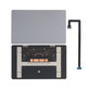 Kompletter Trackpad für MacBook Air 15", A3114 (2024), Space Gray, 661-40270, Genuine Apple