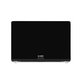 LCD-Display für MacBook Air 13", A3113 (2024), mit Frontglas und Deckel, Silver, 661-40279, Genuine Apple