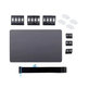 Kompletter Trackpad für MacBook Pro 14", A3185 (2024), Space Black, 661-42651, Genuine Apple