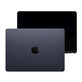 LCD-Display für MacBook Air 13", A3240 (2025), mit Frontglas und Deckel, Midnight, 661-50105, Genuine Apple