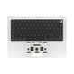 Oberer Tastaturrahmen für MacBook Pro 14", A3185 (2024), mit US-Tastatur und Akku, Silver, 661-50211, Genuine Apple
