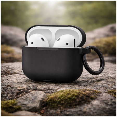Silikonhülle für AirPods 3, Schwarz