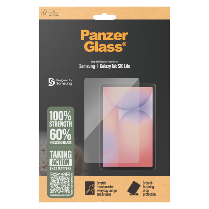 Panzerglas UWF für Samsung Galaxy Tab S10 Lite, Klar, PanzerGlass