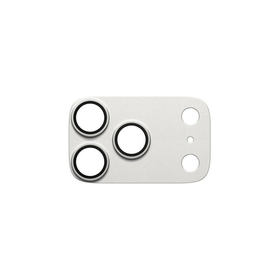 Fender Kameraobjektivschutz für iPhone 17 Pro, Silber, PanzerGlass