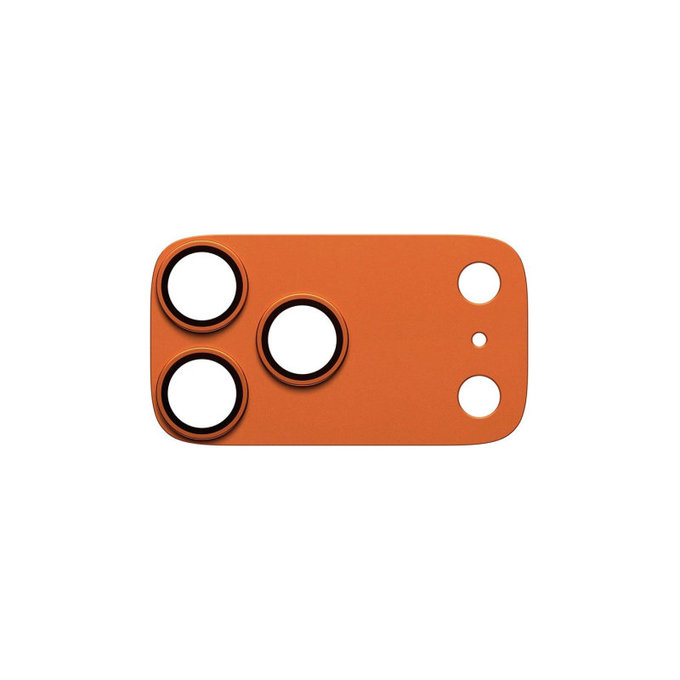 Fender Kameraobjektivschutz für iPhone 17 Pro Max, Orange, PanzerGlass