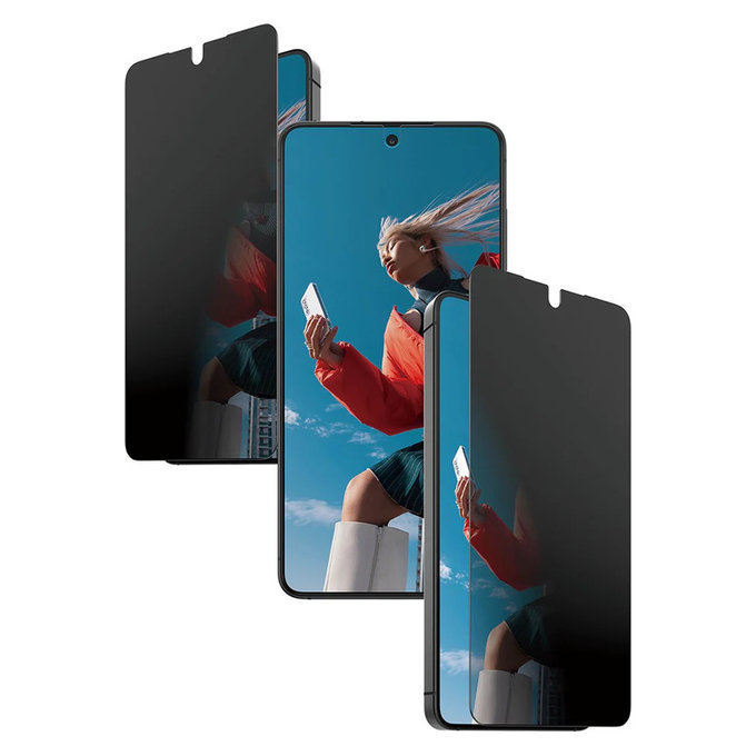 Panzerglas UWF 2-Way Privacy mit FASTFIT In-A-Box für Samsung Galaxy S26, Klar, PanzerGlass