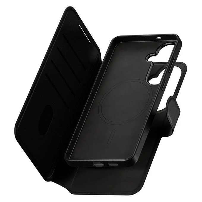 Hülle Tango Wallet Two-In-One mit QI für Samsung Galaxy S26+, Schwarz, PanzerGlass