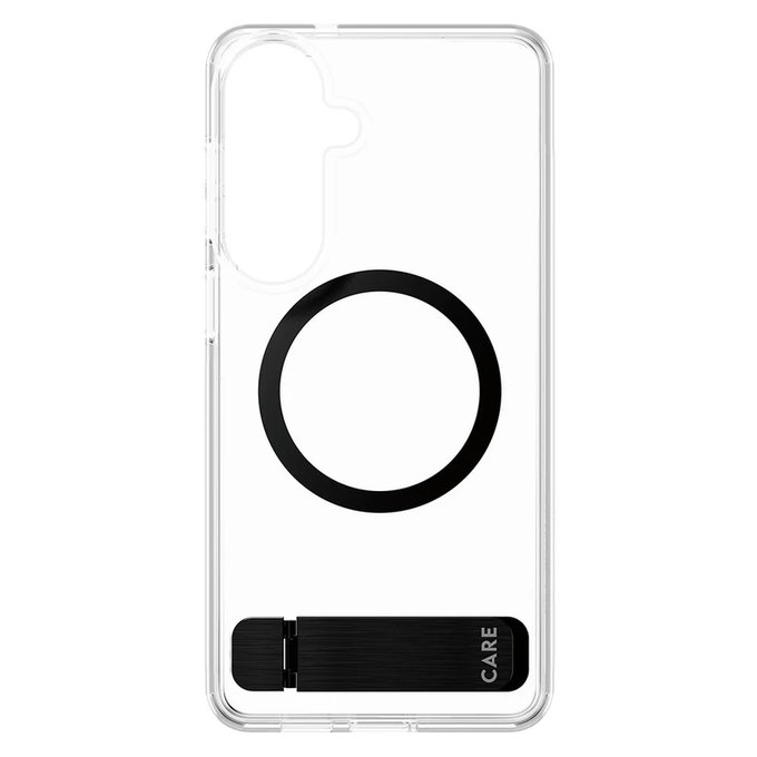 Hülle Kickstand mit schwarzem QI für Samsung Galaxy S26+, Schwarz, PanzerGlass
