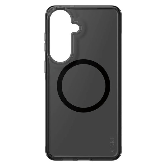 Hülle Smokey mit schwarzem QI für Samsung Galaxy S26+, Schwarz, PanzerGlass