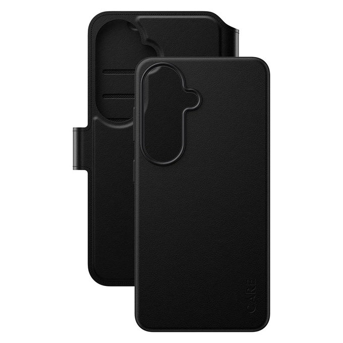 Hülle Tango Wallet Two-In-One mit QI für Samsung Galaxy S26, Schwarz, PanzerGlass