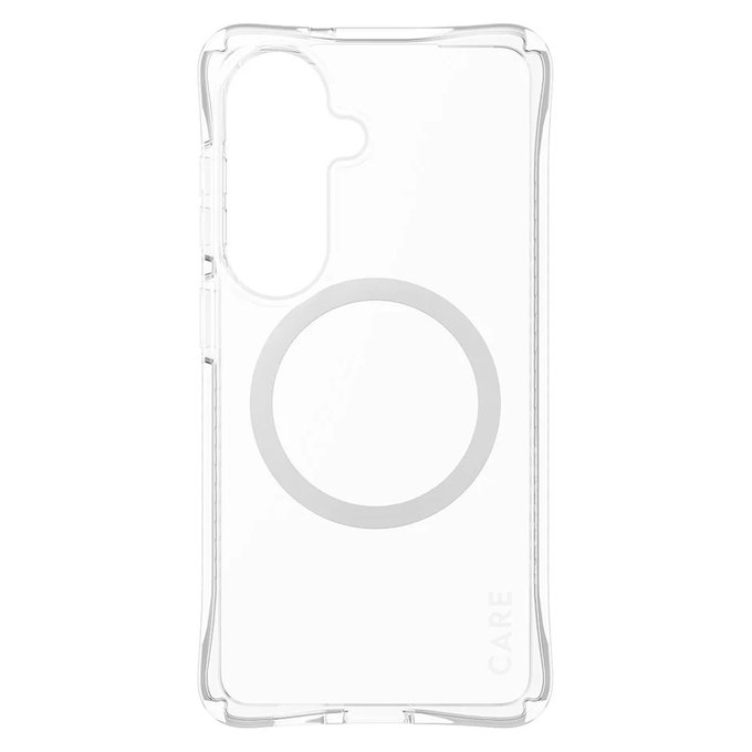 Hülle Samba mit weißem QI für Samsung Galaxy S26, Transparent, PanzerGlass