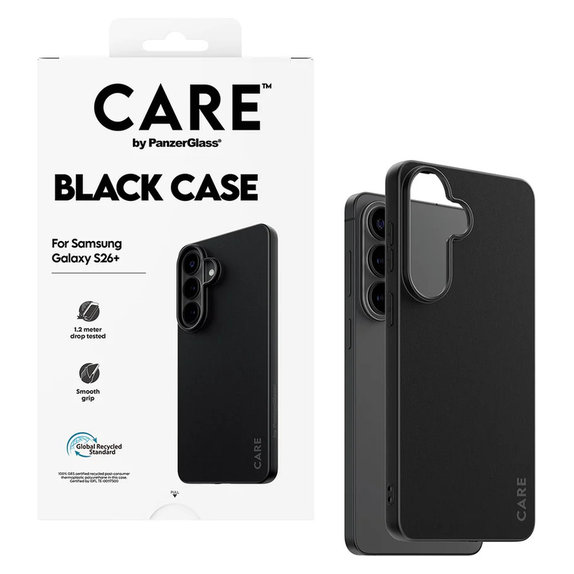 Hülle TPU für Samsung Galaxy S26+, Schwarz, PanzerGlass
