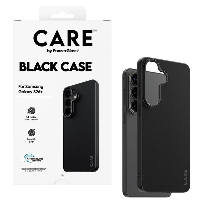 Hülle TPU für Samsung Galaxy S26+, Schwarz, PanzerGlass