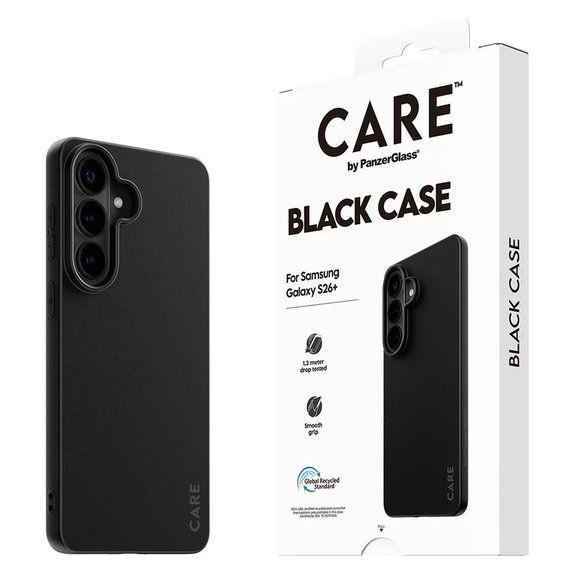 Hülle TPU für Samsung Galaxy S26+, Schwarz, PanzerGlass