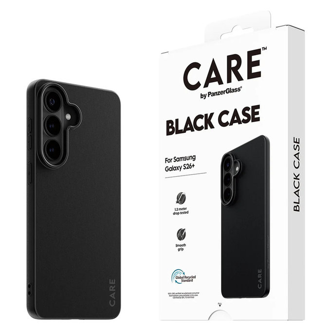 Hülle TPU für Samsung Galaxy S26+, Schwarz, PanzerGlass