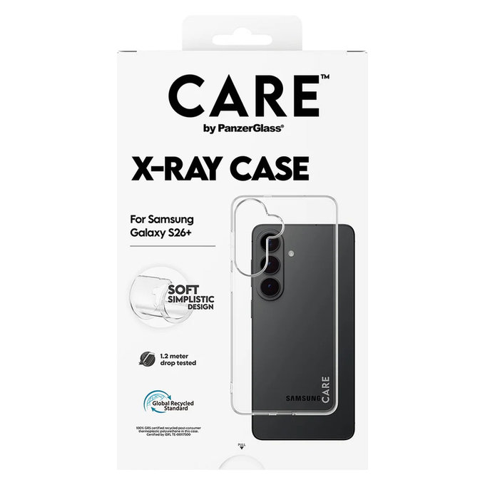 Hülle X-Ray für Samsung Galaxy S26+, Transparent, PanzerGlass