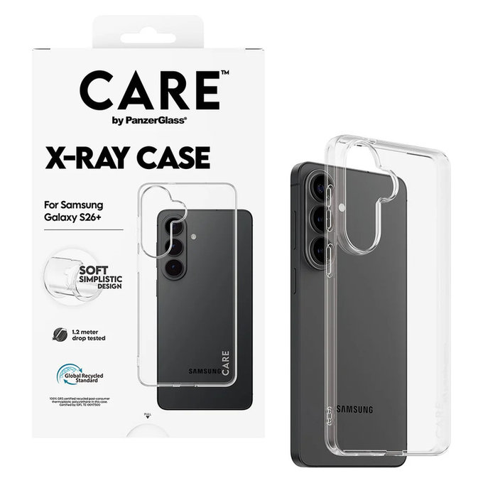 Hülle X-Ray für Samsung Galaxy S26+, Transparent, PanzerGlass