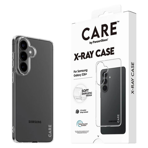 Hülle X-Ray für Samsung Galaxy S26+, Transparent, PanzerGlass
