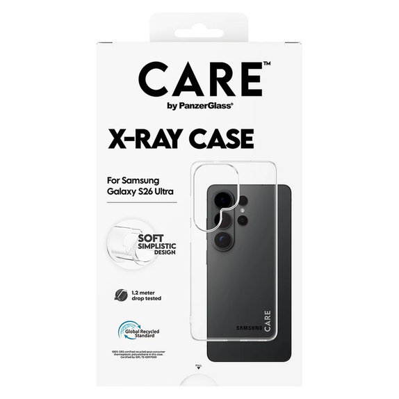 Hülle X-Ray für Samsung Galaxy S26 Ultra, Transparent, PanzerGlass