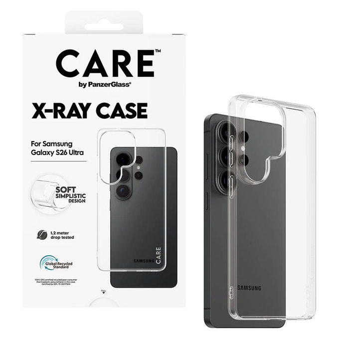 Hülle X-Ray für Samsung Galaxy S26 Ultra, Transparent, PanzerGlass