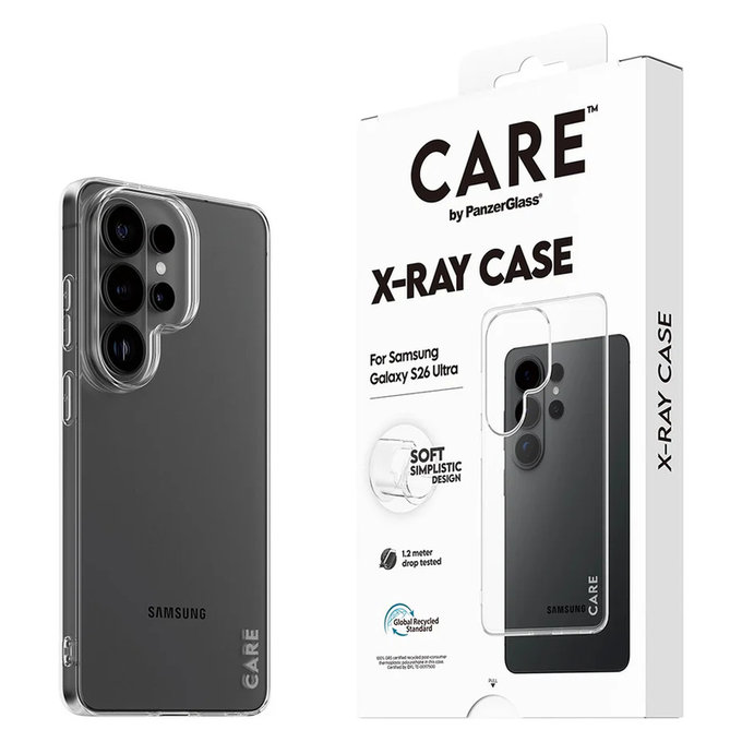 Hülle X-Ray für Samsung Galaxy S26 Ultra, Transparent, PanzerGlass