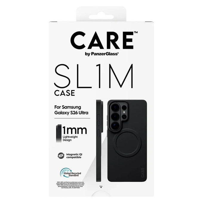 Hülle SL1M für Samsung Galaxy S26 Ultra, Schwarz, PanzerGlass