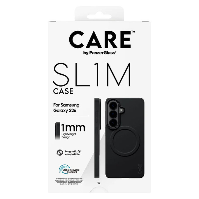 Hülle SL1M für Samsung Galaxy S26, Schwarz, PanzerGlass
