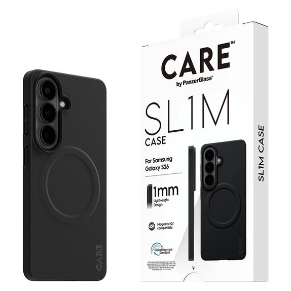 Hülle SL1M für Samsung Galaxy S26, Schwarz, PanzerGlass